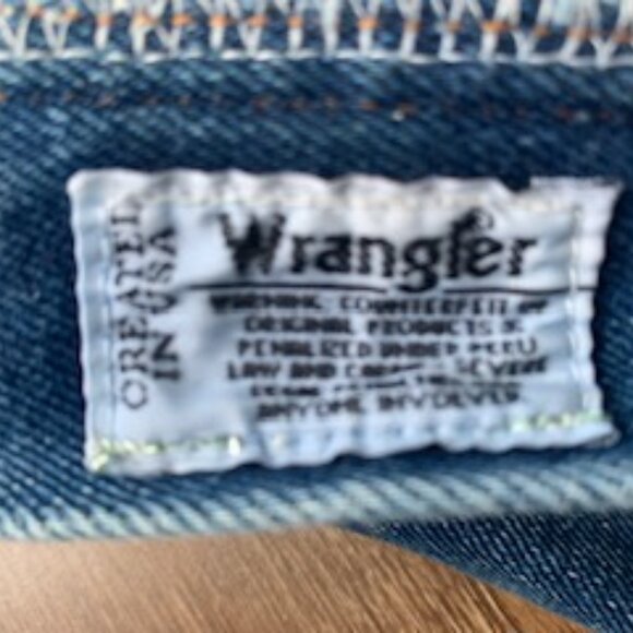 Wrangle Classic jeans with leather logo, 34x30 - Picture 11 of 12